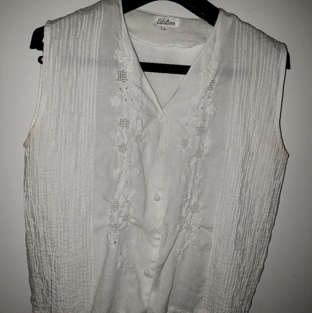 Vintage embroidered blouse